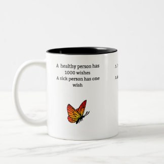 Tasse 2 Couleurs Une personne en santé