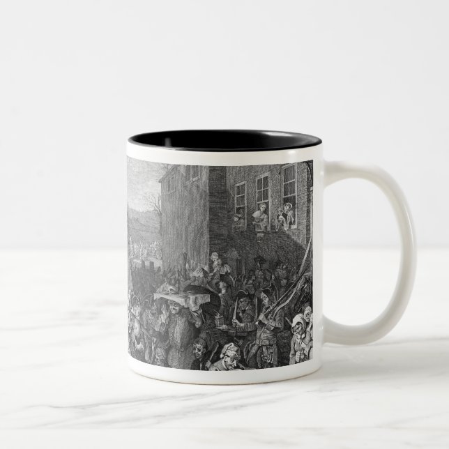 Tasse 2 Couleurs Une représentation de mars des gardes (Droit)