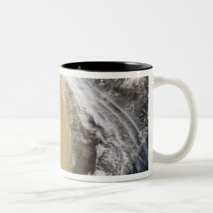 Tasse 2 Couleurs Une tempête de poussière asiatique traverse le Pac
