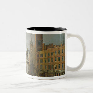 Tasse 2 Couleurs Une vue de croix et de Northumberland de Charing