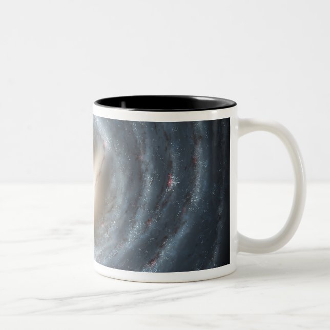 Tasse 2 Couleurs Une vue de notre propre Galaxie Lactée (Droit)