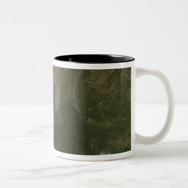 Tasse 2 Couleurs Une vue dégagée sur le sud des États-Unis (Droit)