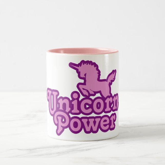 Tasse 2 Couleurs Unicorn Power ! (Centre)