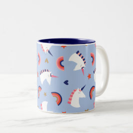 Tasse 2 Couleurs Unicorne