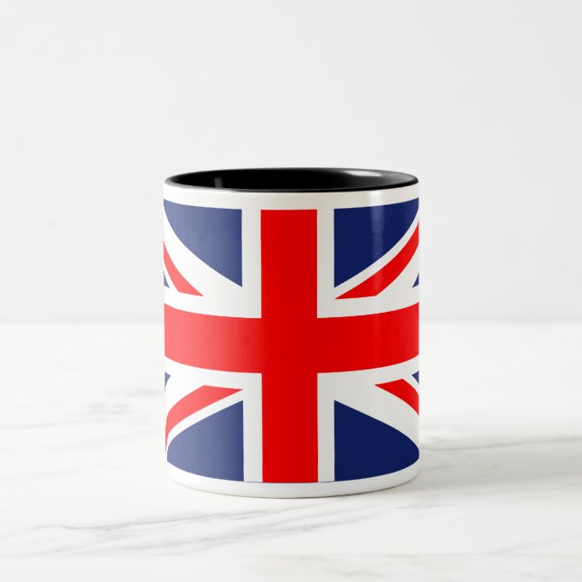 Tasse 2 Couleurs Union Jack (Centre)