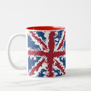 Tasse 2 Couleurs Union Jack Bespoke