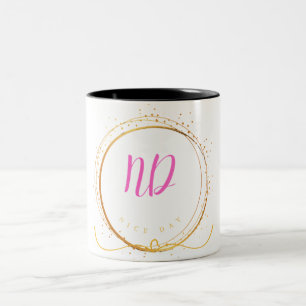 Tasse 2 Couleurs Unités Logo Exclusives