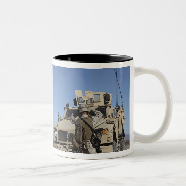 Tasse 2 Couleurs US Marines (Droit)