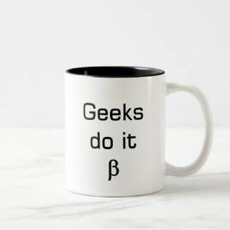 Tasse 2 Couleurs usage de geek