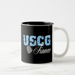 Tasse 2 Couleurs USCG Fiance