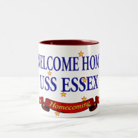 USS Essex à la maison bienvenu