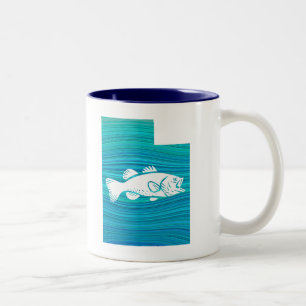 Tasse 2 Couleurs Utah Wave Fishing