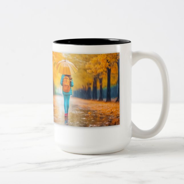 Tasse 2 Couleurs Utilisation sous pluie (Droit)