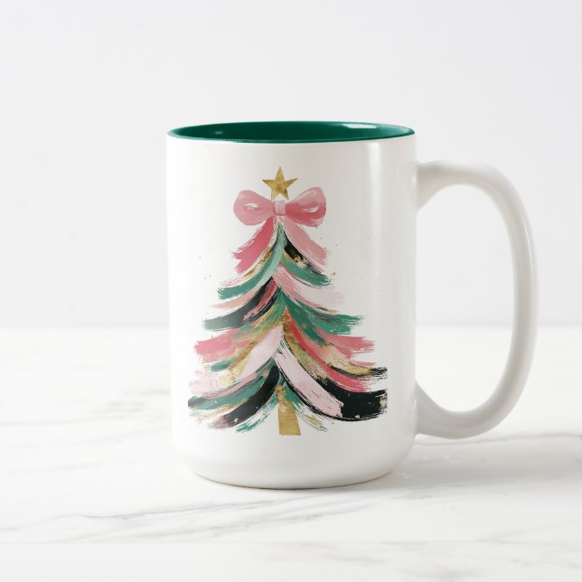Tasse 2 Couleurs Vacances fantaisistes (Droit)