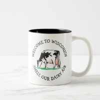 Vache du Wisconsin Producteur de lait Humour de ca