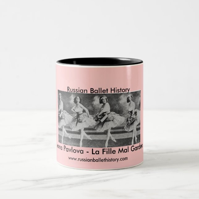 Tasse 2 Couleurs Vacherin de Russes de ballets (Centre)