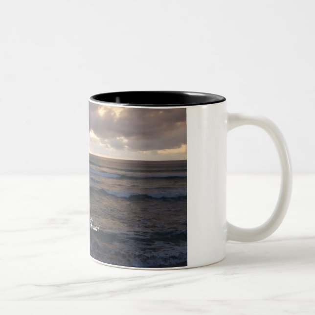 Tasse 2 Couleurs Vagues de Polihale (Droit)