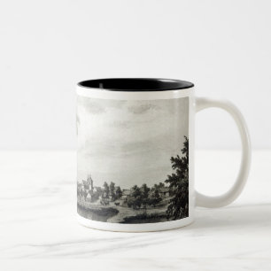 Tasse 2 Couleurs Valdivia, 'de l'histoire de Chile'engraved