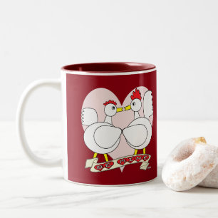 Tasse 2 Couleurs Valentine Be Mine
