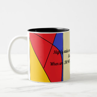Tasse 2 Couleurs Valeur et respect pour tout le peuple-Mug