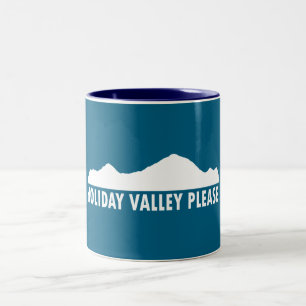 Tasse 2 Couleurs Vallée de vacances s'il vous plaît