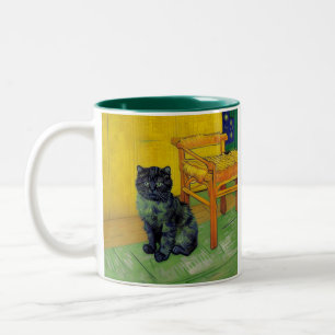 Tasse 2 Couleurs Van Gogh Black Cat