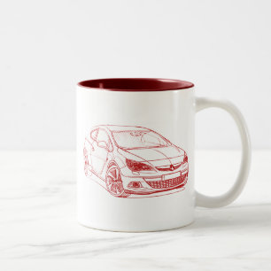 Tasse 2 Couleurs Vaux Astra GTC 2012