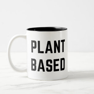 Tasse 2 Couleurs Végétan plante