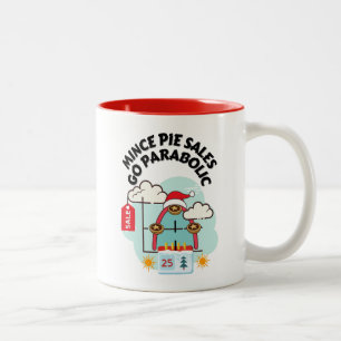 Tasse 2 Couleurs Ventes de tartes paraboliques