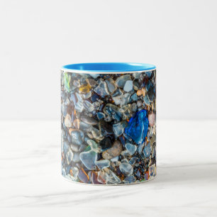 Tasse 2 Couleurs Verre de mer étincelant