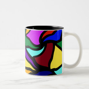 Tasse 2 Couleurs Verre souillé Recyclé