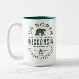 Tasse 2 Couleurs Vers le nord du Wisconsin