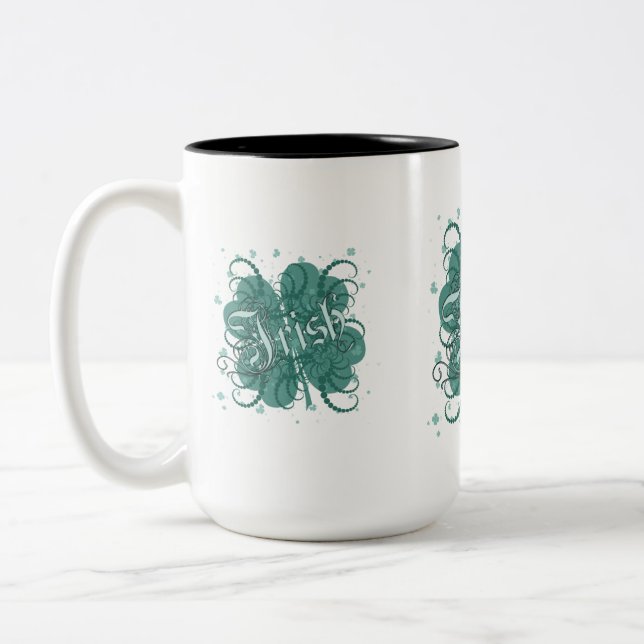 Tasse 2 Couleurs Vert (Gauche)