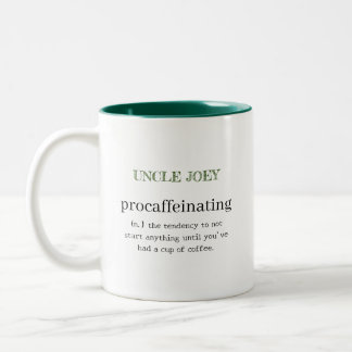 Tasse 2 Couleurs Vert processeur personnalisé