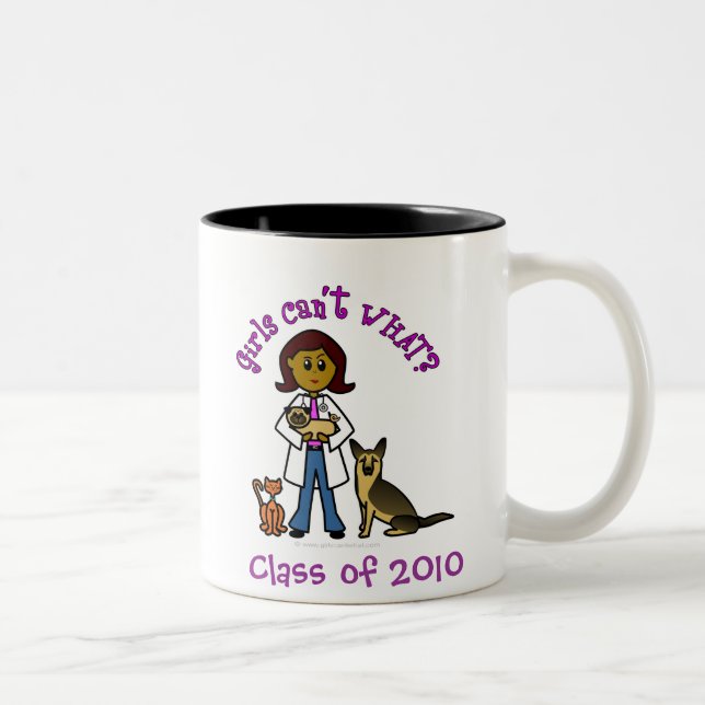 Tasse 2 Couleurs Vétérinaire en 2010 (Droit)