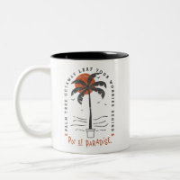 Vibes de plage Tropical Palm Tree Summer Sun Retro