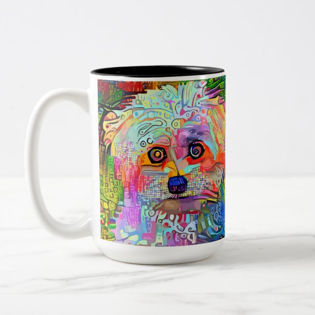 Tasse 2 Couleurs Vibes provocatrices (Gauche)
