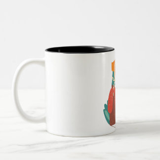 Tasse 2 Couleurs Vibes Turquie uniquement