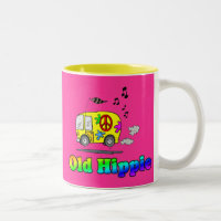 Vieil autobus hippie