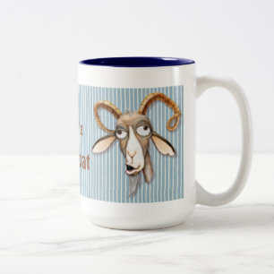 Tasse 2 Couleurs Vielle chèvre adorable - Personnaliser
