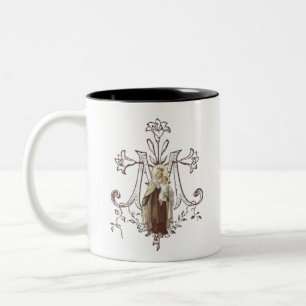 Tasse 2 Couleurs Vierge Marie Mont Carmel