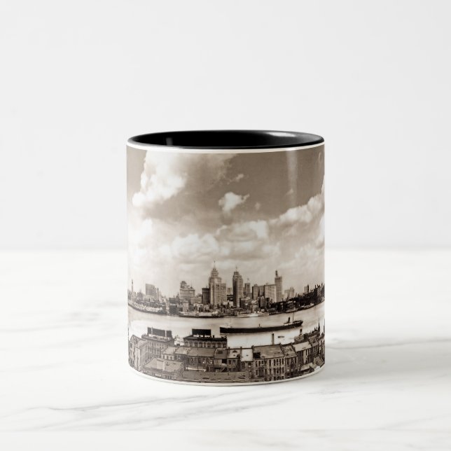 Tasse 2 Couleurs Vieux Detroit (Centre)