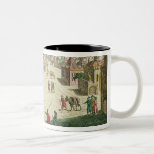 Tasse 2 Couleurs Vieux et New Delhi (aquatinte)