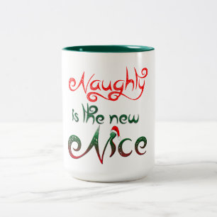 Tasse 2 Couleurs vilaine est la nouvelle conception drôle gentille