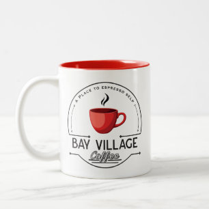 Tasse 2 Couleurs Village de Bay