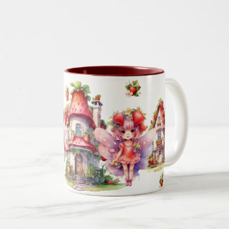 Tasse 2 Couleurs Village des fraises
