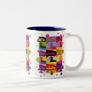TASSE 2 COULEURS VILLAGES DE WALES