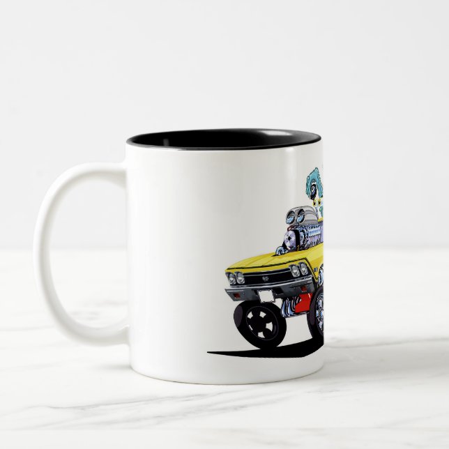 Tasse 2 Couleurs Vince Crain JUST IDLIN 68 Chevelle (Gauche)