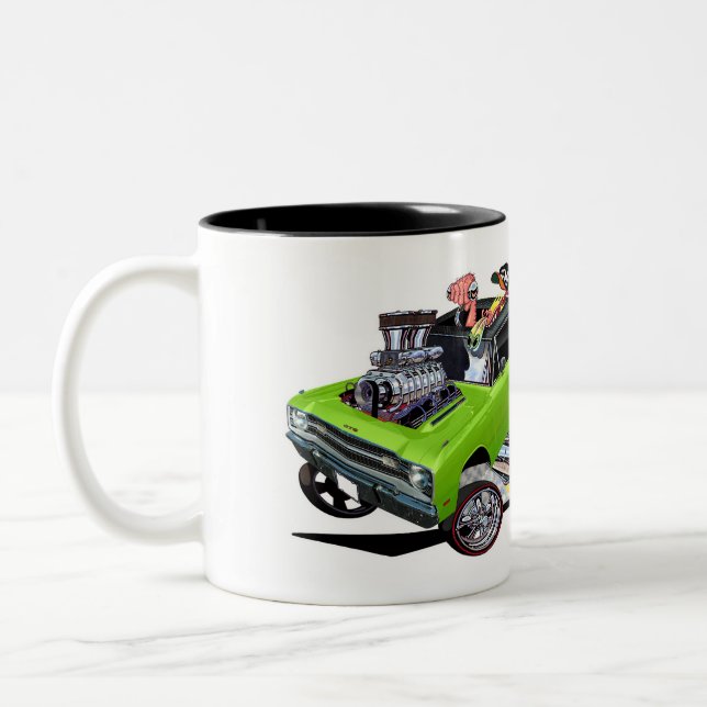 Tasse 2 Couleurs Vince Crains BULLSEYE Sublime 1969 Dart (Gauche)