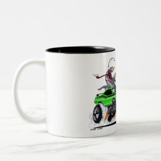 Tasse 2 Couleurs Vince Crains High Octane Art, 1970 AAR 'cuda